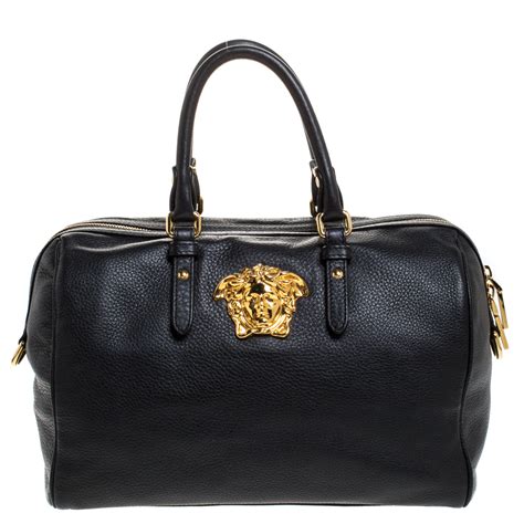 versace medusa tasche schwarz|why does versace use medusa.